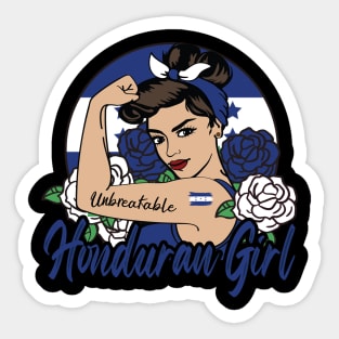 Honduran Girl Sticker